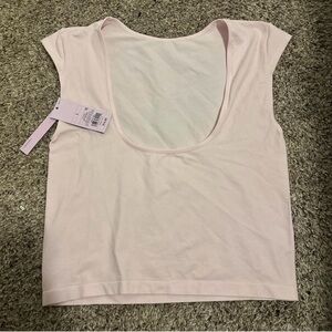 Wild Fable Light Pink Crop Top
